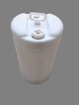 15 Gallon Poly Drum - Natural (closed top)